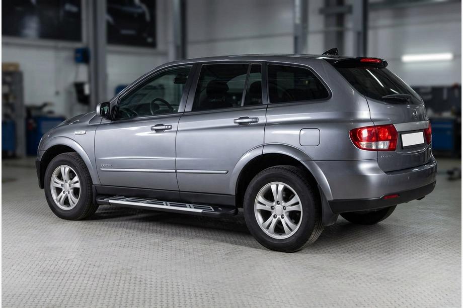 SsangYong Action 2005–2018 Sunrise side steps (set van 2, aluminium) Image