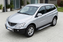 SsangYong Action 2005–2018 Side steps Line (2 stuks, aluminium) foto 1