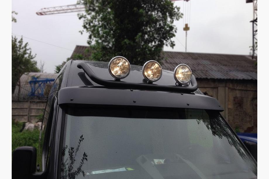 Volkswagen LT 1995–2006 Bovenbeugel Black (roestvrij staal) Image