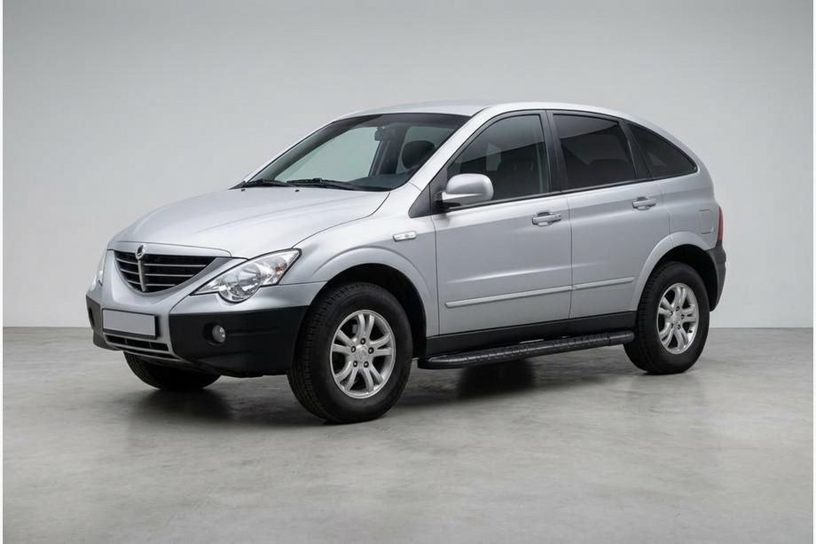SsangYong Action 2005–2018 Bosphorus Black side steps (2 st., aluminium) Image