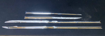 Volkswagen Caddy 2020– Sale Deurlijst afdekkappen (set 4 stuks, RVS) foto 2