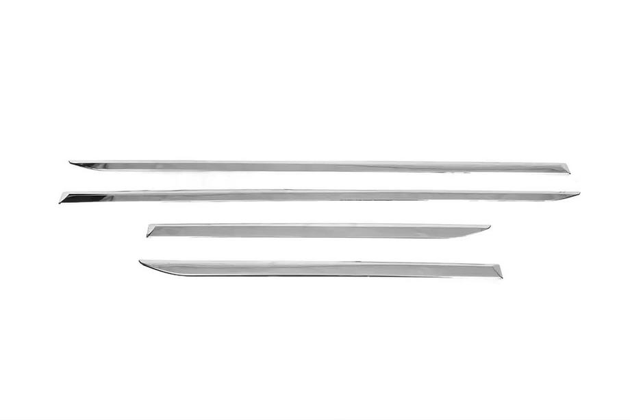 Volkswagen Caddy 2020– Sale Deurlijst afdekkappen (set 4 stuks, RVS) Image