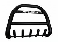 Mitsubishi Pajero Wagon IV 2006–2021 Bullbar QT012 Black (RVS) foto 1
