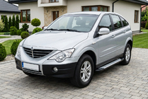 SsangYong Action 2005–2018 Side steps Allmond Grey (set van 2, aluminium) foto 1