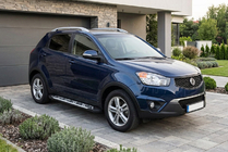 SsangYong Korando 2010–2019 Sunrise side steps (2 stuks, aluminium) foto 1