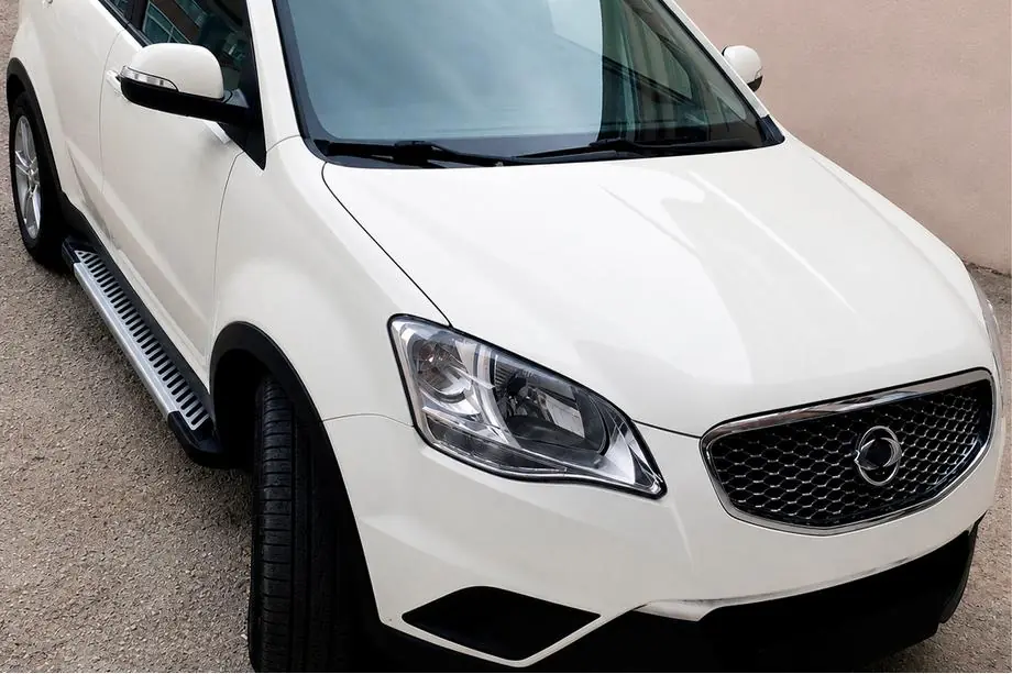 SsangYong Korando 2010–2019 Side steps Line (2 stuks, aluminium) Image
