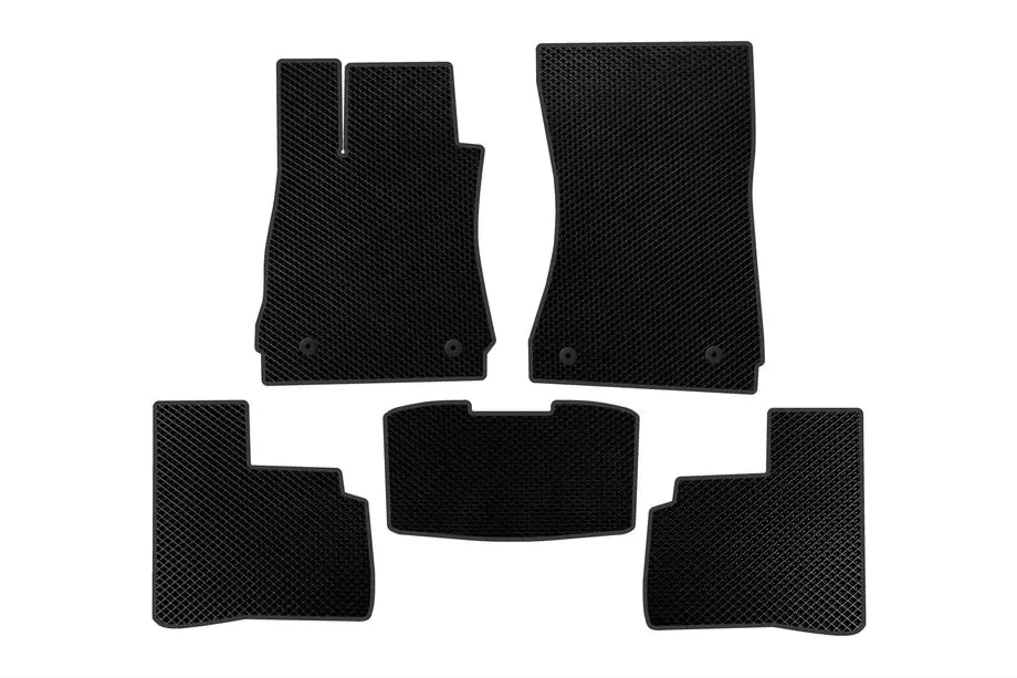 Mercedes S-class W221 2005–2013 EVA automatten (Short, Zwart) Image