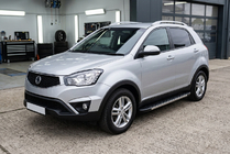 SsangYong Korando 2010–2019 Duru side steps (2 stuks, aluminium) foto 1