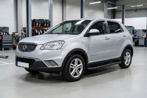 SsangYong Korando 2010–2019 Bosphorus Black side steps (2 st., aluminium) foto 1