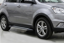 SsangYong Korando 2010–2019 Rainbow zijtreden (set van 2, aluminium) foto 1