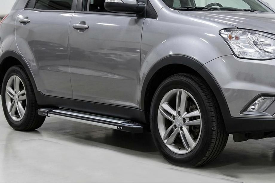 SsangYong Korando 2010–2019 Rainbow zijtreden (set van 2, aluminium) Image