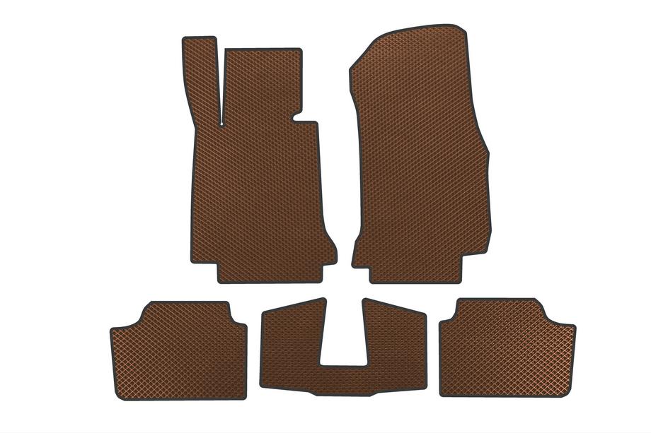 BMW 2-serie F22/F23 2014–2021 EVA vloermatten (voor F22, bruin) Image
