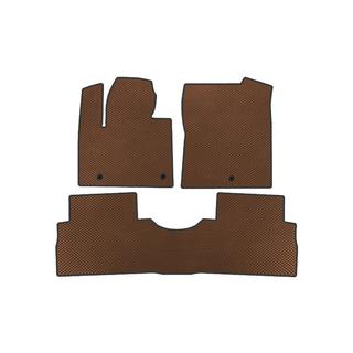 EVA automatten voor het interieur (2 rijen, bruin) Hyundai Santa Fe 4 2018–2023