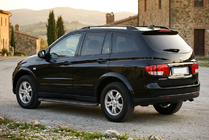 SsangYong Kyron 2005–2014 Bosphorus Black side steps (2 st., aluminium) foto 1