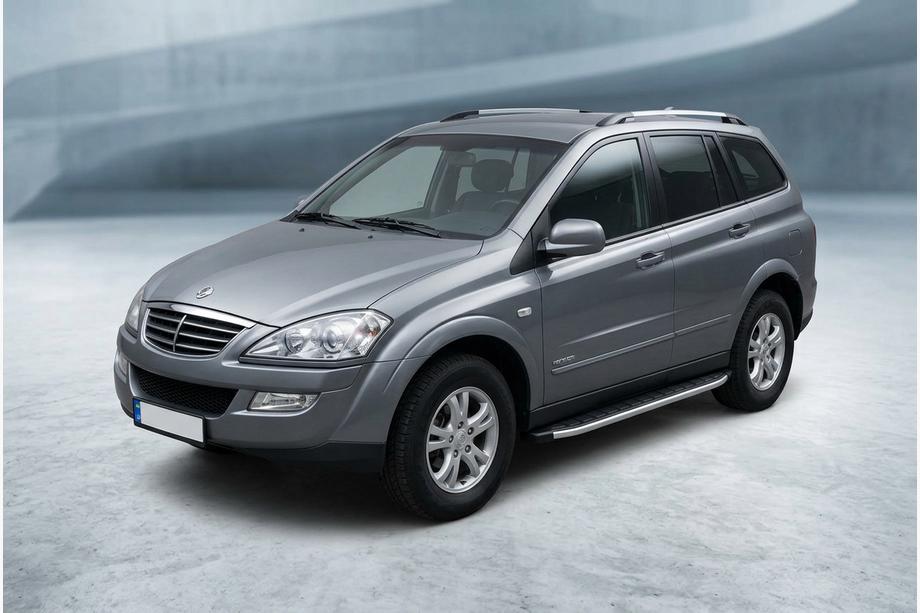 SsangYong Kyron 2005–2014 Fullmond side steps (2 stuks, aluminium) Image
