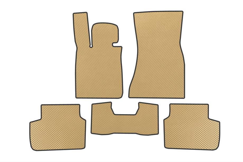 BMW 7 Serie G11/G12 2015–2022 EVA automatten (voor G11, beige) Image