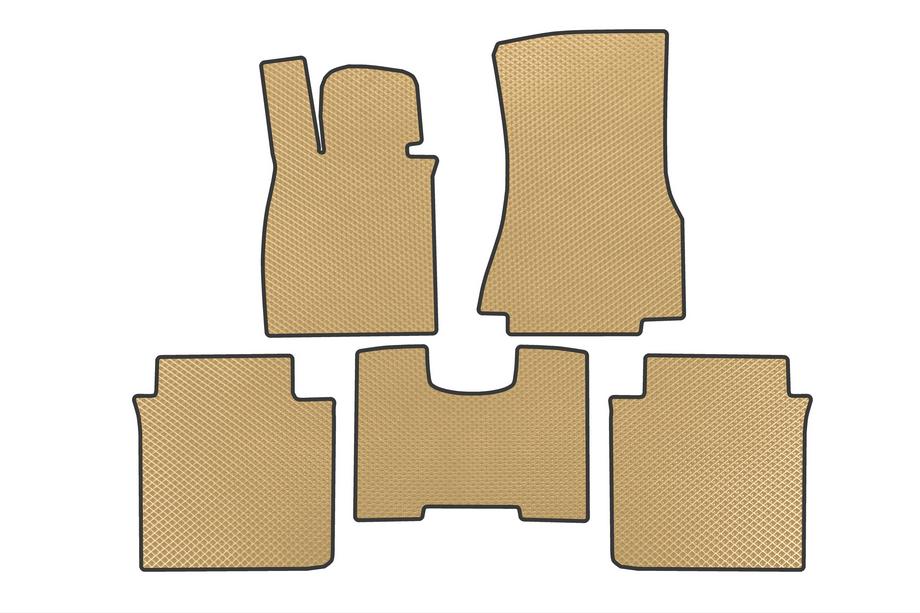 BMW 7 Serie G70/G71 2022– EVA automatten (voor G70E, beige) Image