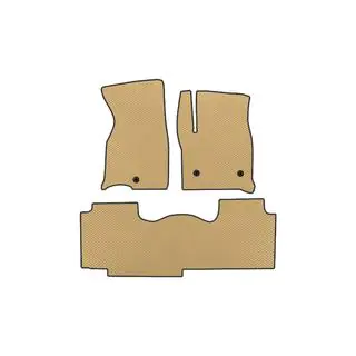 EVA automatten (2 rijen, beige)