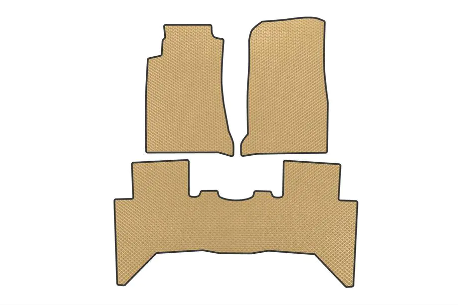 Isuzu D-Max 2011–2019 EVA automatten (Beige) Image