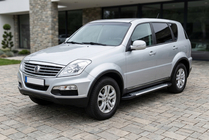 SsangYong Rexton I 2001–2017 Side steps Line (2 stuks, aluminium) 2012-2017 foto 1