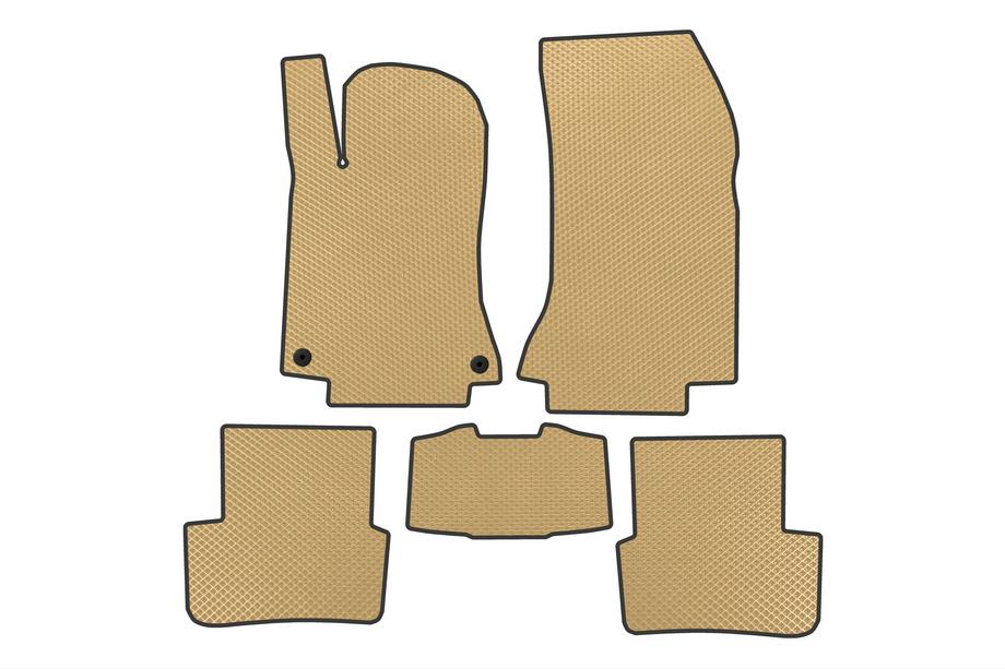 Mercedes B-klasse W246 2011–2018 EVA automatten (Beige) Image