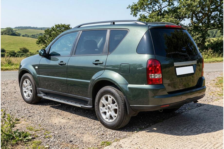SsangYong Rexton I 2001–2017 Duru side steps (2 stuks, aluminium) 2005-2012 Image