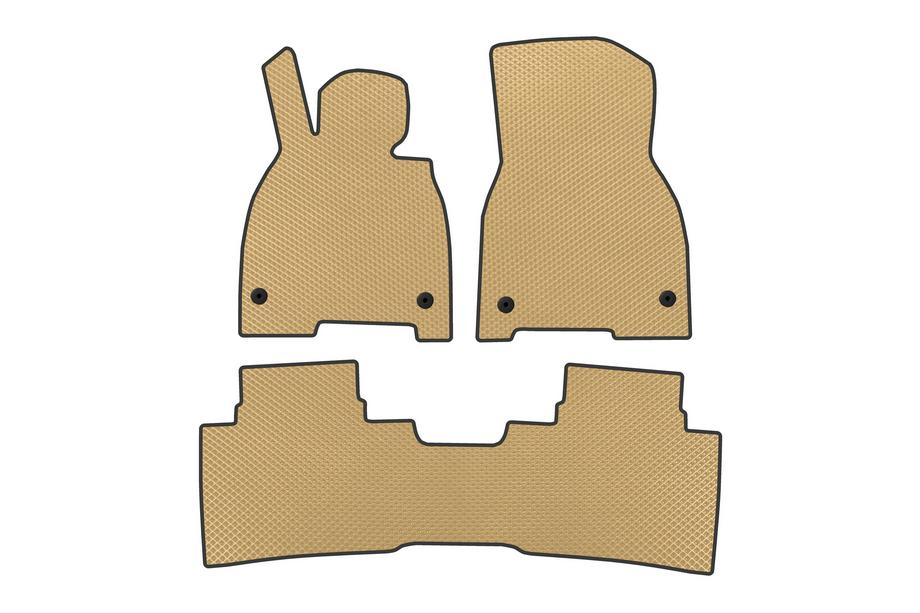Mercedes EQS 2021– EVA automatten (Beige) Image