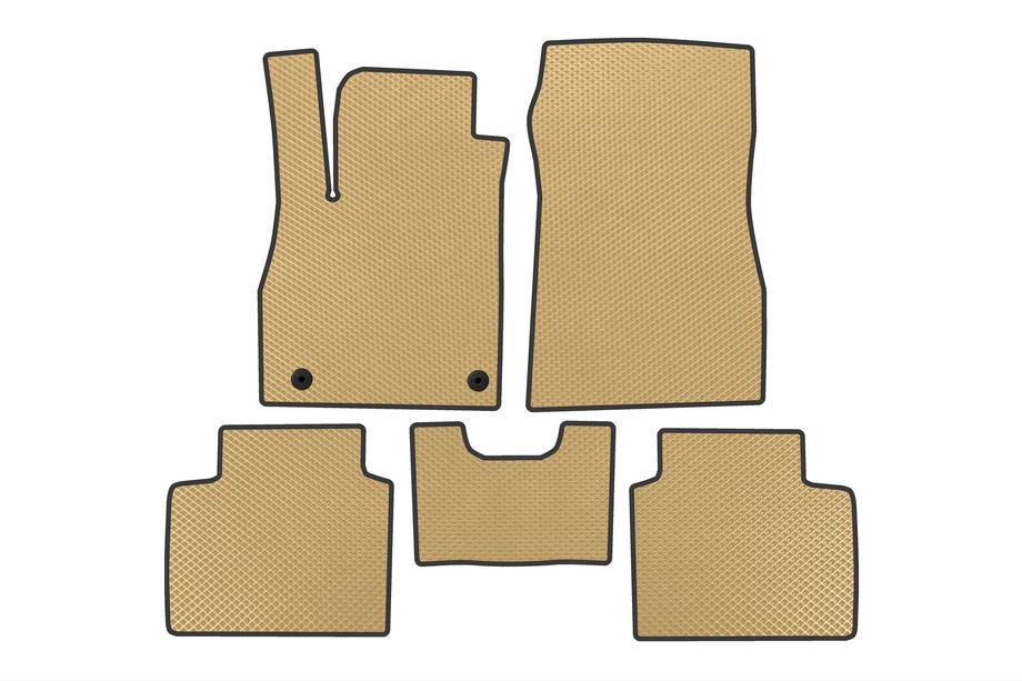 Nissan Micra K14 2016– EVA automatten (Beige) Image