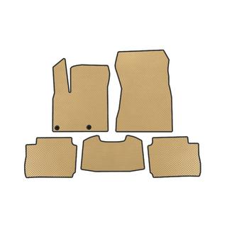 EVA automatten voor het interieur (Electro, beige) Nissan Qashqai 2021–