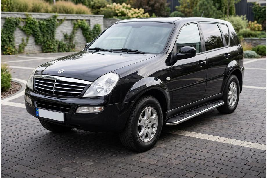 SsangYong Rexton I 2001–2017 Maydos V1 zijtreden (set 2 stuks, aluminium + RVS) Image