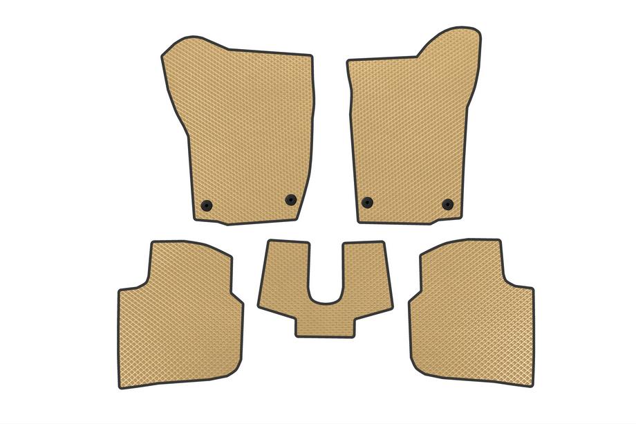 Seat Toledo 2012–2019 EVA automatten (Beige) Image