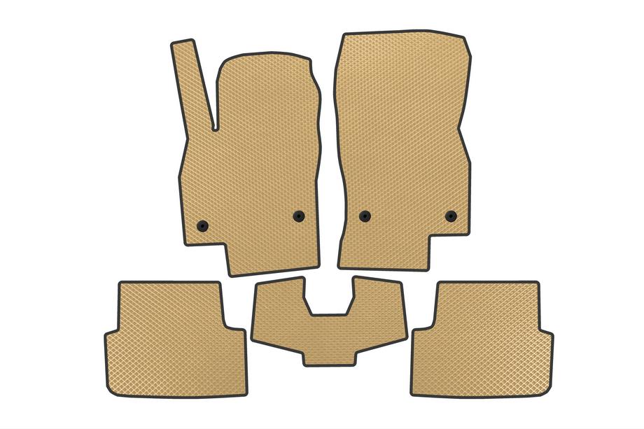 Volkswagen Taigo 2020– EVA automatten (Beige) Image
