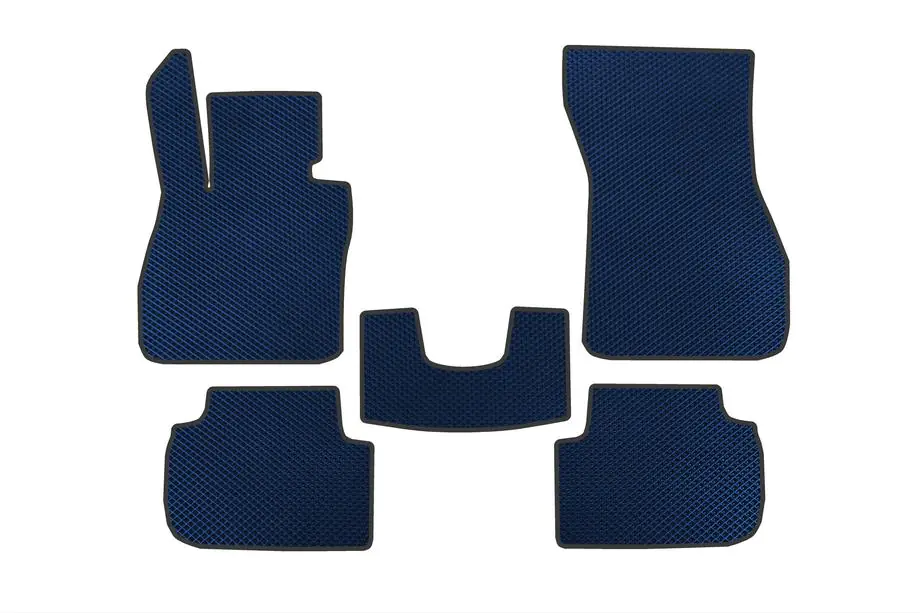 BMW 2 Serie Gran Coupe F44 2020–2024 EVA automatten voor interieur (voor F44, blauw) Image