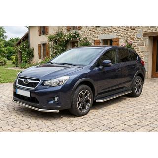Maydos V1 zijtreden (set 2 stuks, aluminium + RVS) Subaru XV 2011–2017 foto 1