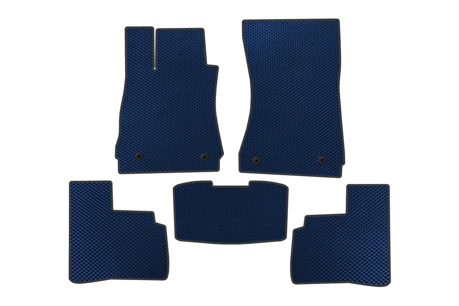 Mercedes S-class W221 2005–2013 EVA automatten voor interieur (Short, blauw) Image