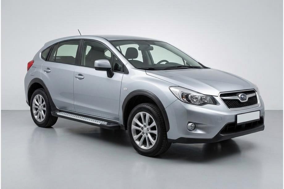 Subaru XV 2011–2017 Side steps Allmond Grey (2 stuks, aluminium) Image