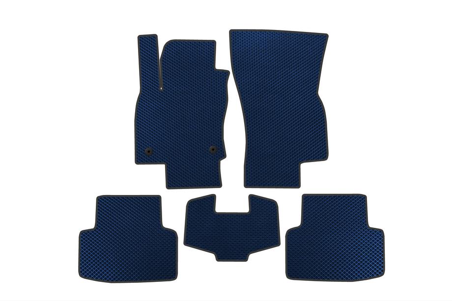 Volkswagen Taos/Tharu 2018–2024 EVA automatten (Blauw) Image