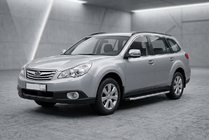 Subaru Outback 2009–2014 Fullmond zijstappen (2 st., aluminium) foto 1