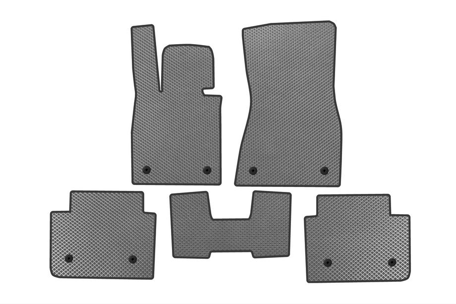 BMW 5/i5 Serie G60/G60E/G61 2023– EVA vloermatten (voor i5 G60E, grijs) Image