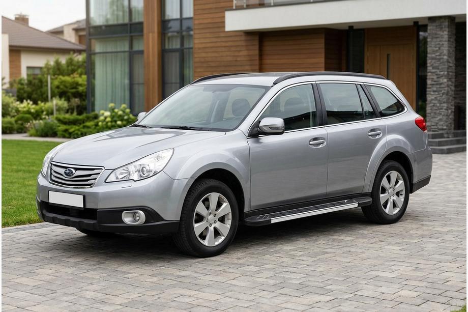 Subaru Outback 2009–2014 Zijtreden RedLine V1 (2 stuks, aluminium) Image