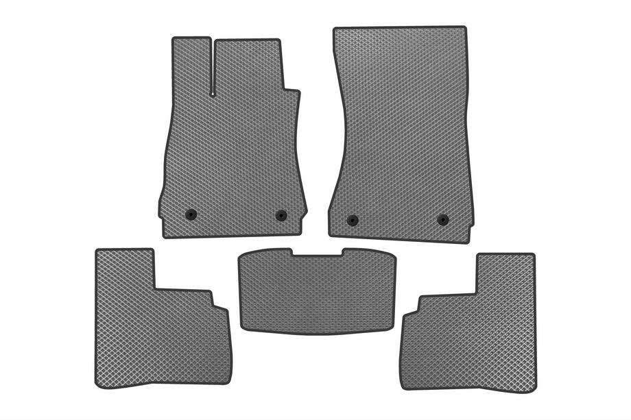 Mercedes S-class W221 2005–2013 EVA automatten (Short, grijs) Image