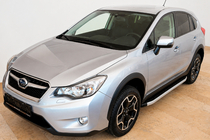 Subaru Forester 2013–2018 Fullmond side steps (2 stuks, aluminium) foto 1