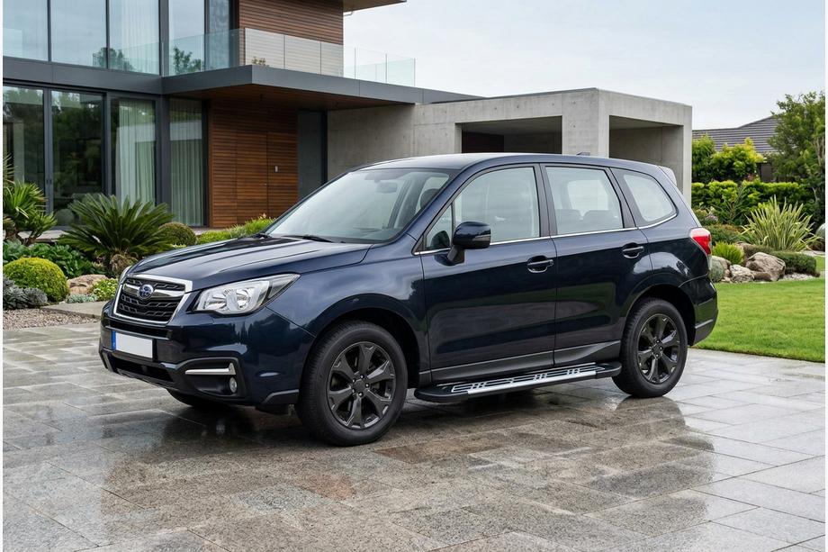 Subaru Forester 2013–2018 Sunrise side steps (set van 2, aluminium) Image