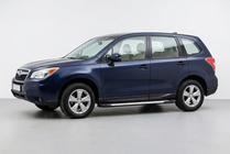 Subaru Forester 2013–2018 Side steps Line (2 stuks, aluminium) foto 1