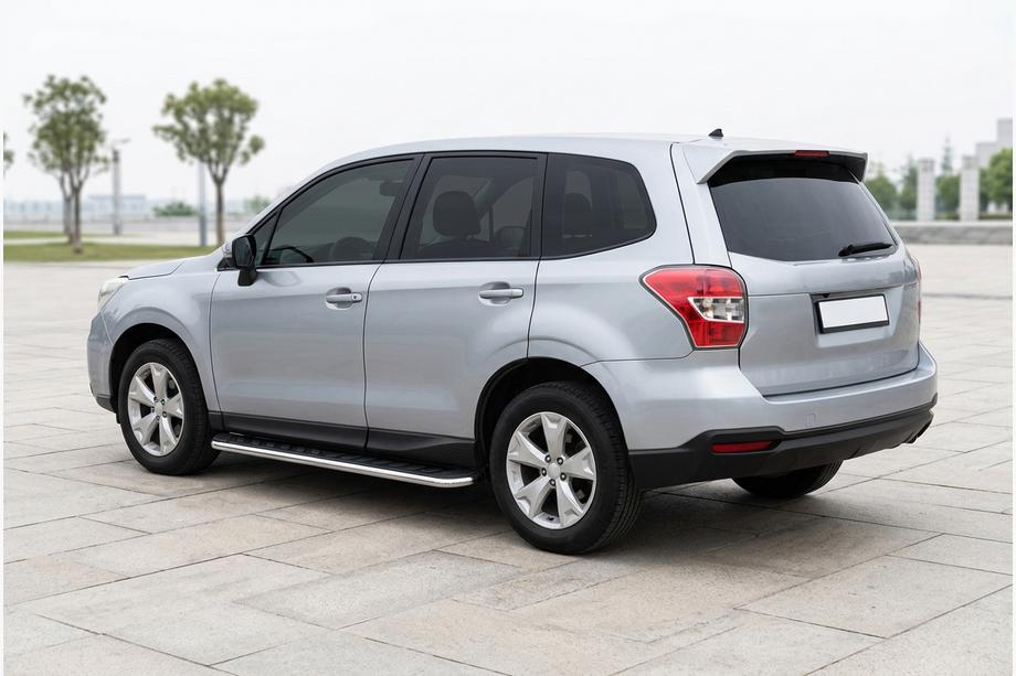 Subaru Forester 2013–2018 Maydos V1 zijtreden (set 2 stuks, aluminium + RVS) Image