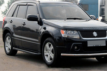Suzuki Grand Vitara 2005–2017 Allmond Black zijtreden (2 st., aluminium) foto 1