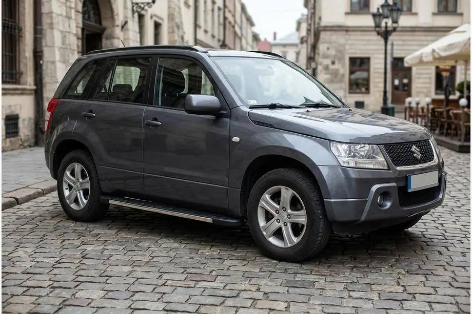Suzuki Grand Vitara 2005–2017 Duru side steps (2 stuks, aluminium) Image