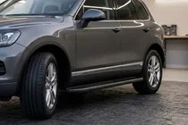 Volkswagen Touareg 2002–2010 Bosphorus Black side steps (2 st., aluminium) foto 1