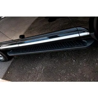 Allmond Black zijtreden (2 st., aluminium) foto 1