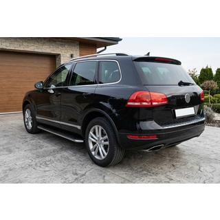 Maydos V1 side steps (set van 2, aluminium/RVS) Volkswagen Touareg 2010–2018 foto 1
